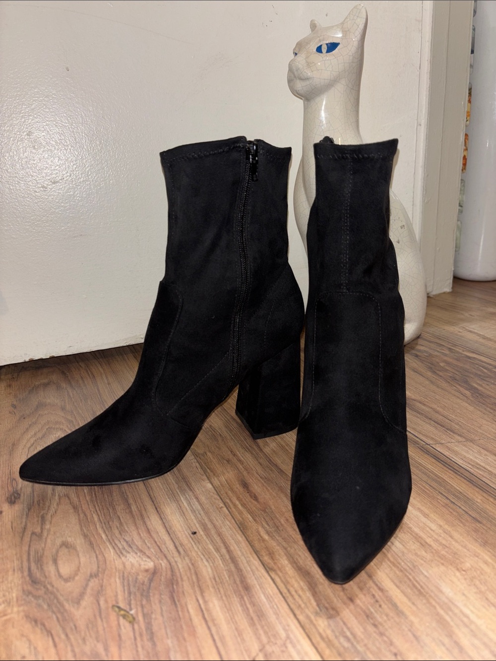 Black Heeled Bootie